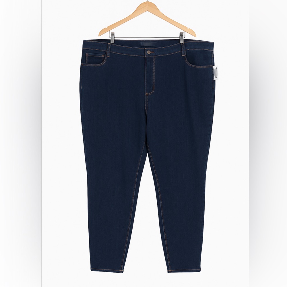 Old Navy High-Rise Super Skinny Jeans Women’s 22 Long Dark Wash